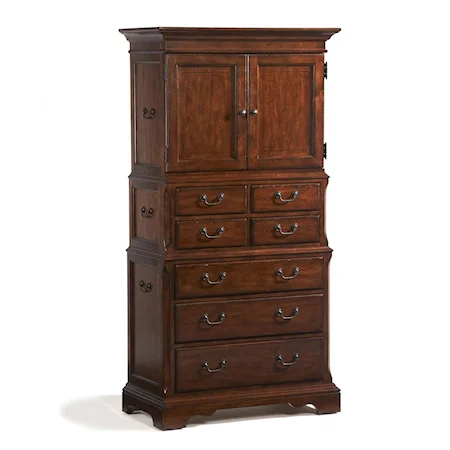 Duxbury Tiered Door Chest with 7 Drawers